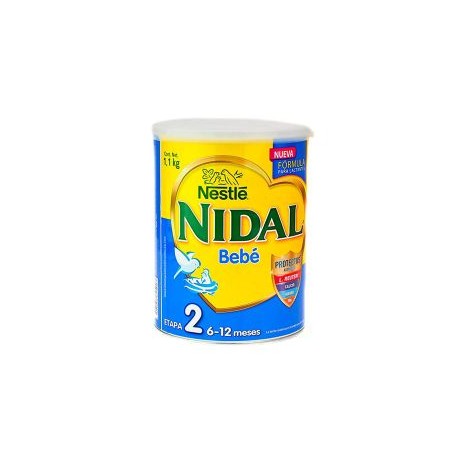 Nidal Bebé Fórmula Láctea 6-12 meses 1.1 kg