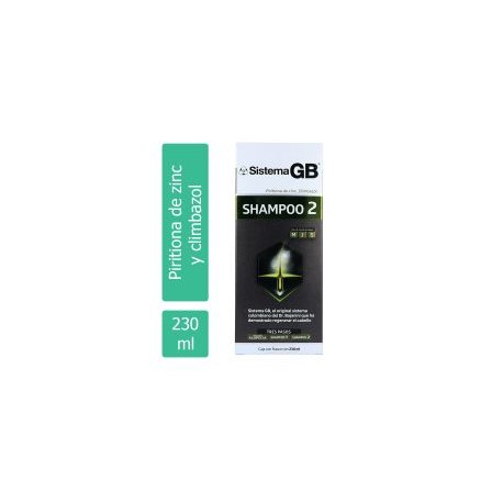 Sistema GB Shampoo Dos Frasco Con 230 mL