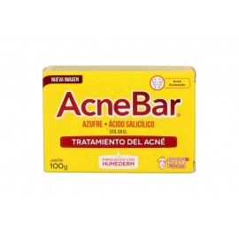 AcnéBar Jabón Caja Con Barra De 100g