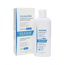 Ducray Squanorm Shampoo Caspa Grasa 200 mL