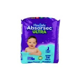 Pañales Kleen Bebé Absorsec Ultra Etapa J...