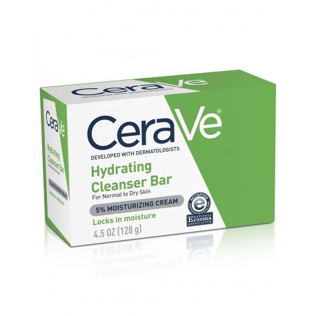 CeraVe Barra Limpiadora Hidratante Con 128 g