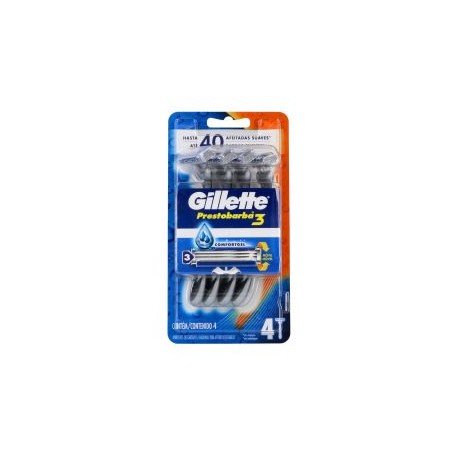 Máquina Gillette Prestobarba 3 Empaque Con...