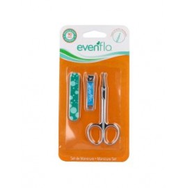 EVENFLO SET DE MANICURE EMPAQUE CON 3 PIEZAS