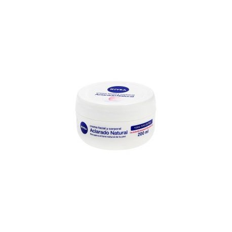 Nivea Crema Aclarado Natural Tarro Con 200 mL