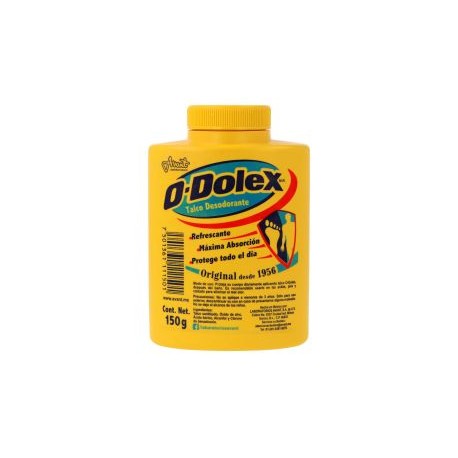 O-Dolex Talco Desodorante Frasco Con 150 g