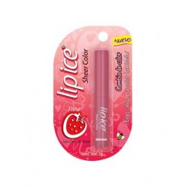 Lip Ice Sheer Color Sabor Fresa Estuche...