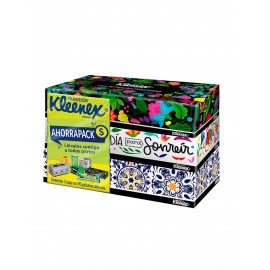 Pañuelos Kleenex 3 Cajas Con 90 Piezas...