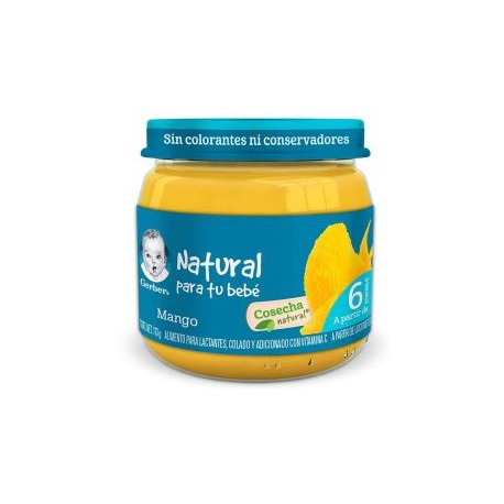 Gerber Papilla Mango 2Da Etapa Frasco Con...