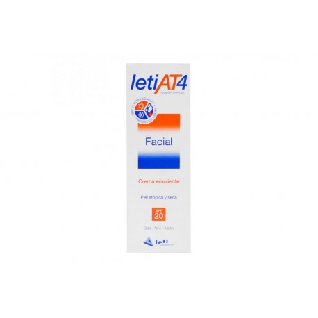 Letiat4 Crema Facial SPF 20 Caja Con Tubo...