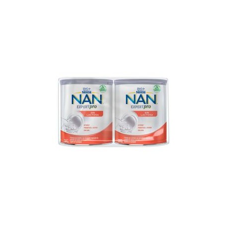 NAN Expert Pro Sin Lactosa 2 Latas Con...