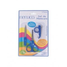 SET DE MANICURE NENUCO ESTUCHE CON 3 PIEZAS