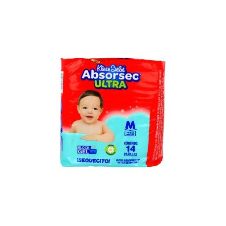 Pañales Kleen Bebé Absorsec Ultra Etapa M...