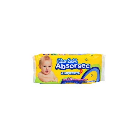 KleenBebé Absorsec 90 Toallitas Húmedas